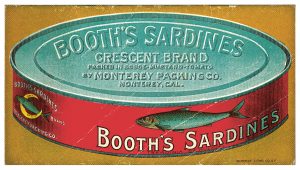 Von Sardinen- und Touristenschwärmen: Sardinendose, Ikone von Monterey